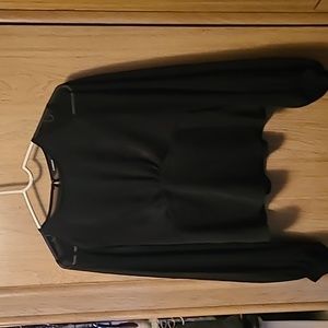 Express size xs black blouse